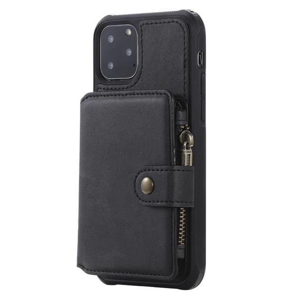 Grote foto for iphone 11 pro zipper shockproof protective case with car telecommunicatie mobieltjes