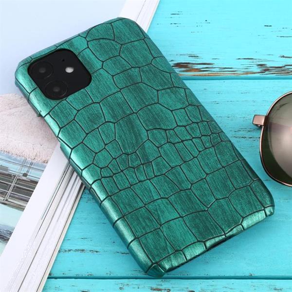 Grote foto for iphone 11 shockproof crocodile texture protective case g telecommunicatie mobieltjes