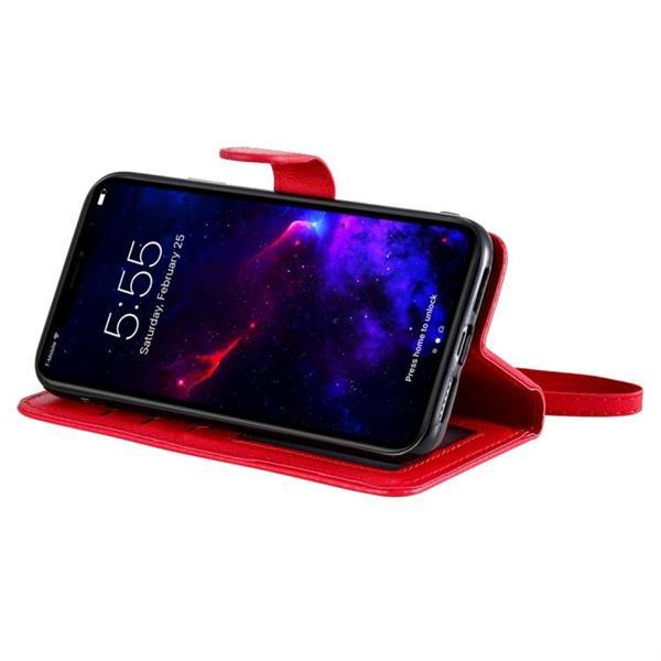 Grote foto for iphone 11 solid color horizontal flip protective case wi telecommunicatie mobieltjes