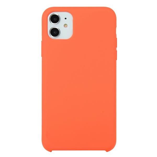 Grote foto for iphone 11 solid color solid silicone shockproof case or telecommunicatie mobieltjes