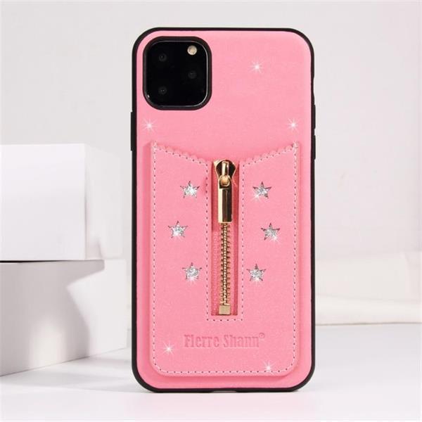 Grote foto for iphone 11 starry sky star zipper protective case with ca telecommunicatie mobieltjes