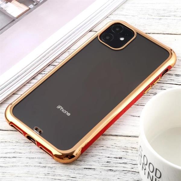 Grote foto for iphone 11 sulada colorful edge series shockproof tpu e telecommunicatie mobieltjes