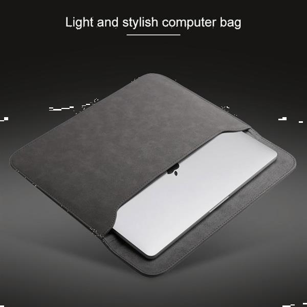 Grote foto 2 in 1 horizontal matte leather laptop inner bag power bag computers en software overige