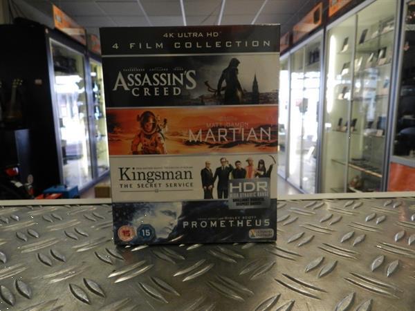 Grote foto 4k ultra hd 4 film collection assassin creed kingsman audio tv en foto dvd films
