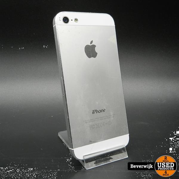 Grote foto iphone 5 16 gb zilver in goede staat telecommunicatie apple iphone