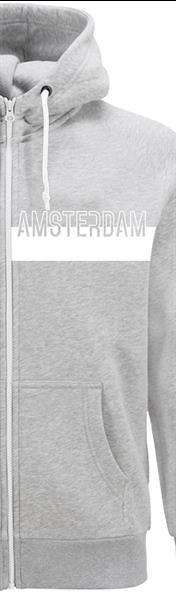 Grote foto fox originals amsterdam halfside zip sweater heren maat xs kleding heren truien en vesten