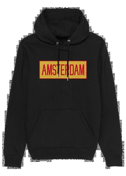 Grote foto fox originals amsterdam gold terry hooded sweater maat xs kleding dames truien en vesten