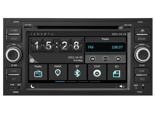 Grote foto ford kuga 2008 tot 2012 zwart passend navigatie autoradio sy auto onderdelen navigatie systemen en cd