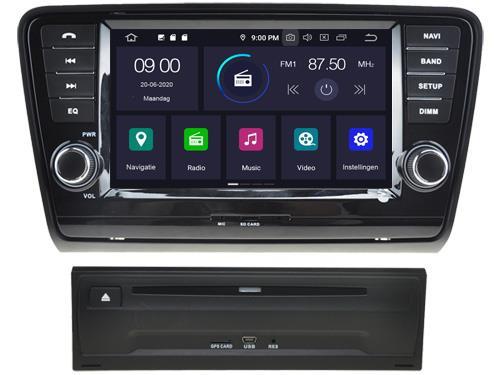 Grote foto skoda octavia 2013 2017 passend navigatie autoradio 8 inch s auto onderdelen navigatie systemen en cd