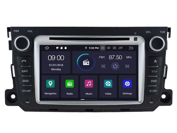 Grote foto smart 2010 tot 2014 passend navigatie autoradio systeem op b auto onderdelen navigatie systemen en cd