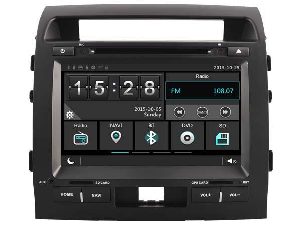Grote foto toyota landcruiser 2012 tot 2015 passend navigatie autoradio auto onderdelen navigatie systemen en cd