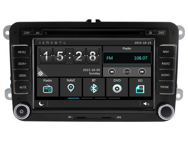 Grote foto volkswagen golf 6 passend navigatie autoradio systeem op bas auto onderdelen navigatie systemen en cd