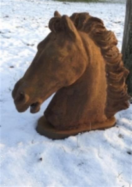 Grote foto paarden hoofd sculptuur verzamelen beelden en beeldjes