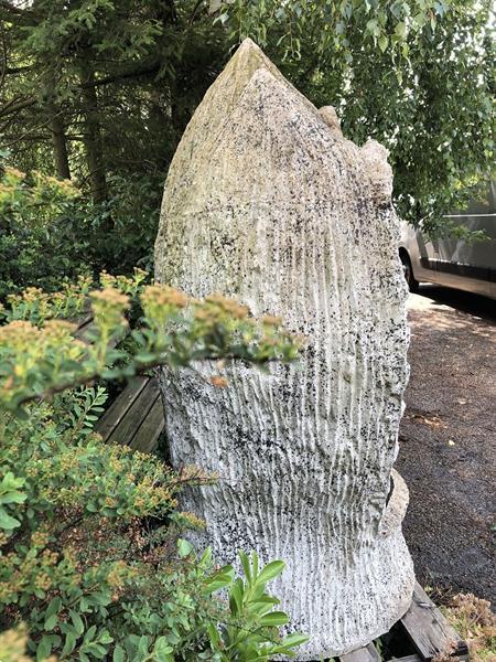 Grote foto mariaverschijning in lourdes in de grot. antiek en kunst religie