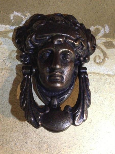 Grote foto klopper voor de voordeur deurklopper gietijzer doe het zelf en verbouw materialen en producten