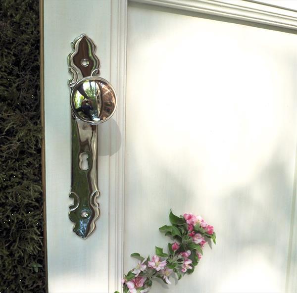 Grote foto kamerdeur beslag set met knop passend nikkel gepolijst anti doe het zelf en verbouw materialen en producten