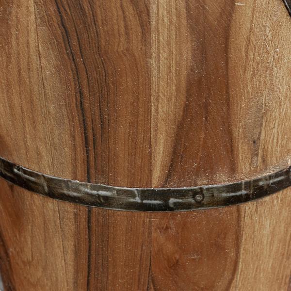 Grote foto houten emmer als deco plantenbak houten plantenbak emmer antiek en kunst curiosa en brocante
