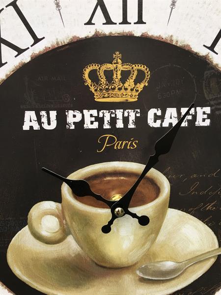 Grote foto 1 keukenklok koffie au petit cafe antiek en kunst klokken