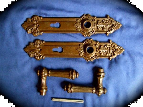 Grote foto antiek ijzeren deurbeslag voor de voordeur doe het zelf en verbouw materialen en producten