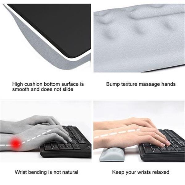 Grote foto bubm mouse pad wrist support keyboard memory pillow holder computers en software overige computers en software