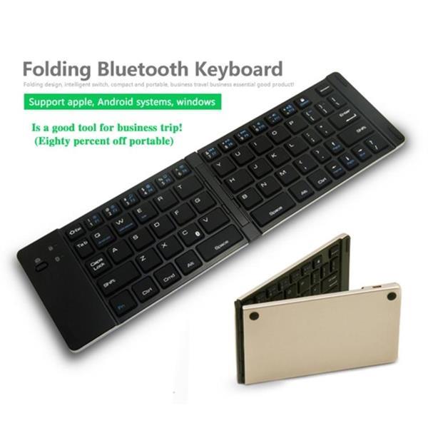 Grote foto f66 foldable bluetooth wireless 66 keys keyboard support an computers en software toetsenborden