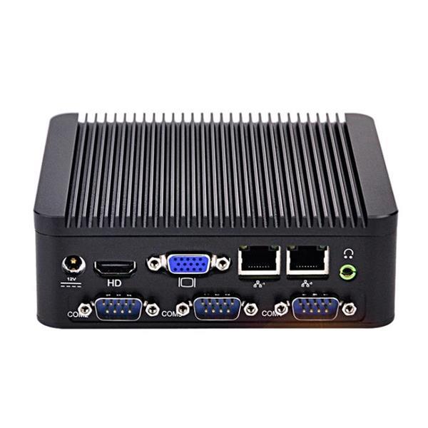Grote foto fanless mini industrial control pc with 4 usb ports rs 232 computers en software overige computers en software