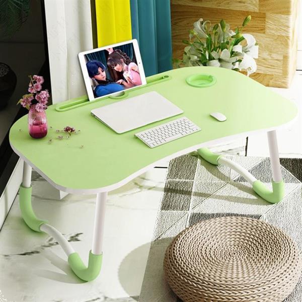 Grote foto foldable non slip laptop desk table stand with card slot c computers en software overige computers en software