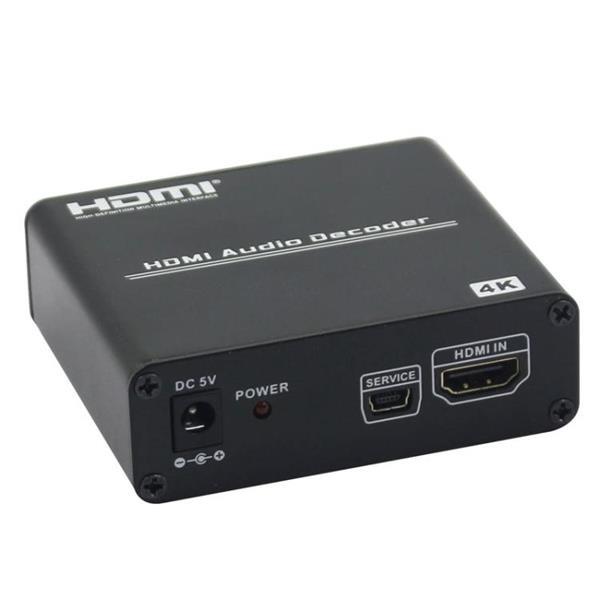 Grote foto hda 20a 4k x 2k hdmi audio decoder digital converter computers en software overige