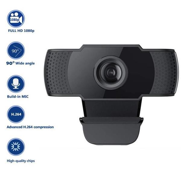 Grote foto hd 1080p megapixels usb webcam camera cmos sensor with mic f computers en software webcams