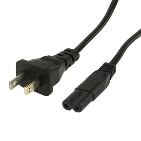 Grote foto high quality 2 prong style us notebook ac power cord length computers en software overige