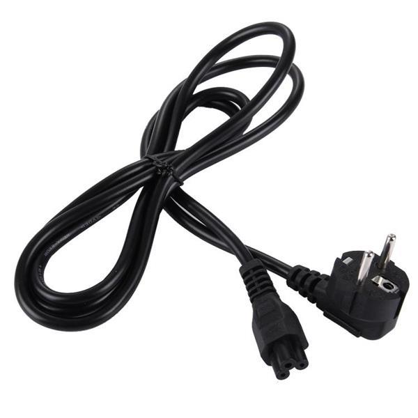 Grote foto high quality 3 prong style eu notebook ac power cord length computers en software overige