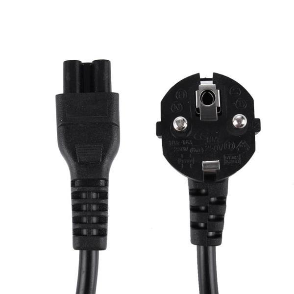 Grote foto high quality 3 prong style eu notebook ac power cord length computers en software overige