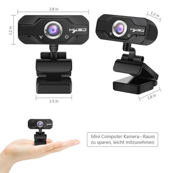 Grote foto hxsj s50 30fps 100 megapixel 720p hd webcam for desktop la computers en software webcams