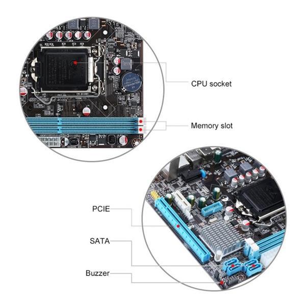 Grote foto lga 1155 ddr3 computer motherboard for intel b75 chip suppo computers en software overige computers en software