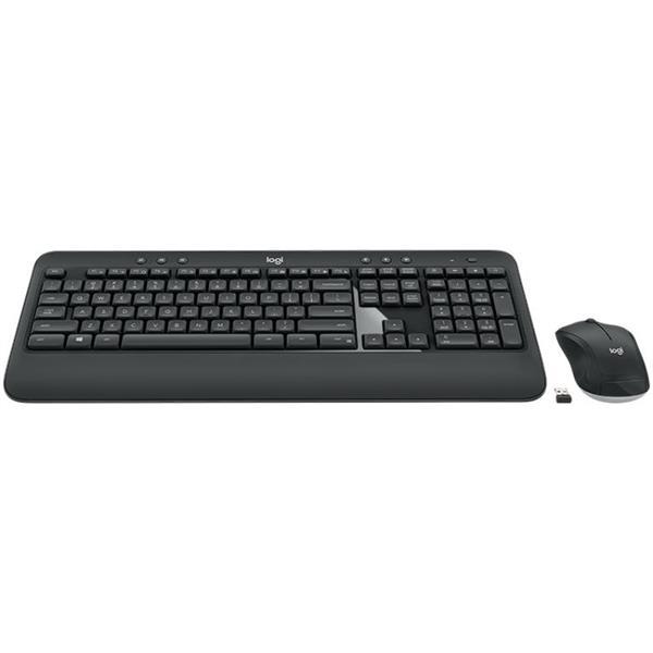 Grote foto logitech mk540 wireless keyboard and mouse set black computers en software toetsenborden