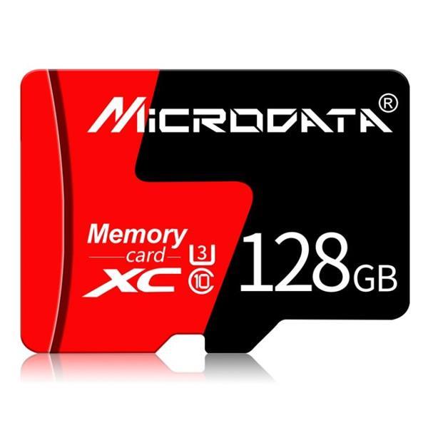 Grote foto microdata 128gb u3 red and black tf micro sd memory card audio tv en foto onderdelen en accessoires