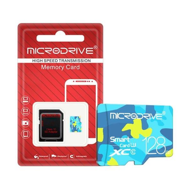 Grote foto microdrive 128gb u3 camouflage tf micro sd memory card audio tv en foto onderdelen en accessoires