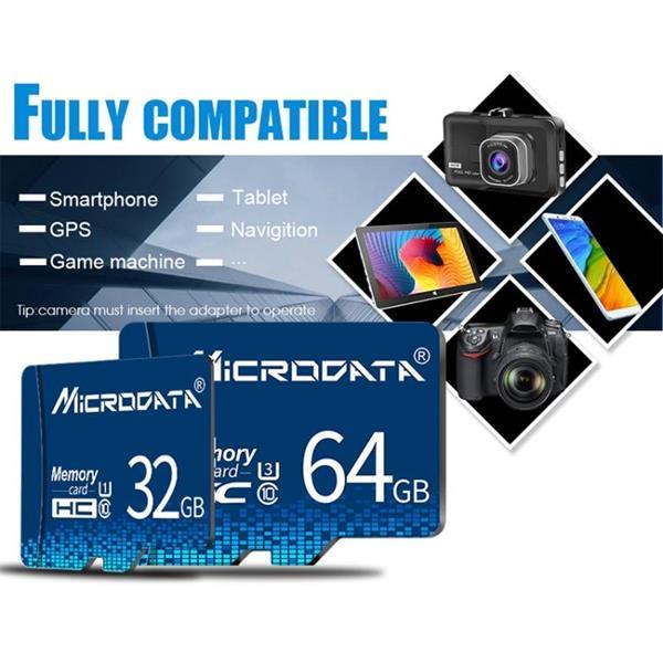 Grote foto microdata 8gb u1 blue tf micro sd memory card audio tv en foto onderdelen en accessoires