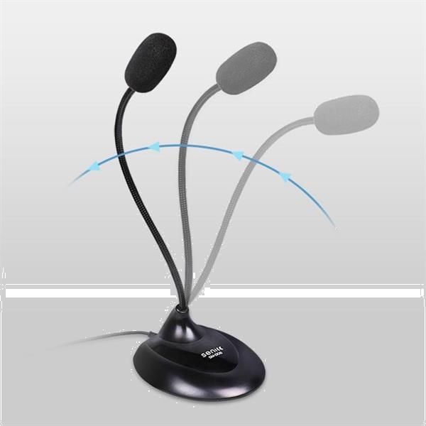 Grote foto mk200 flexible stand mini studio speech microphone 3.5mm plu muziek en instrumenten overige muziek en instrumenten