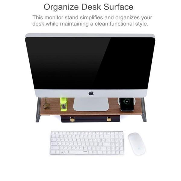 Grote foto monitor stand riser with metal feet for imac macbook lcd dis computers en software overige computers en software