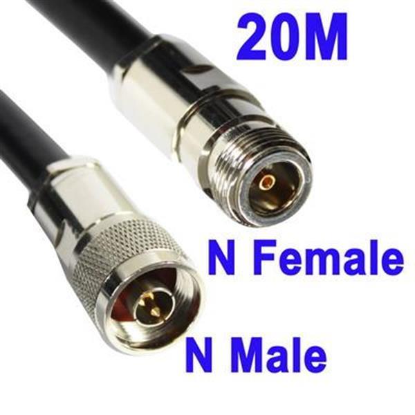 Grote foto n female to n male wifi extension cable cable length 20m telecommunicatie zenders en ontvangers