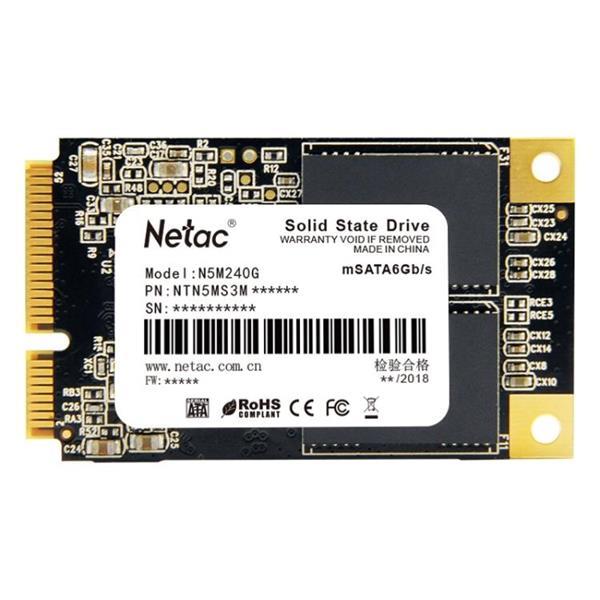 Grote foto netac n5m 240gb msata 6gb s solid state drive computers en software overige computers en software