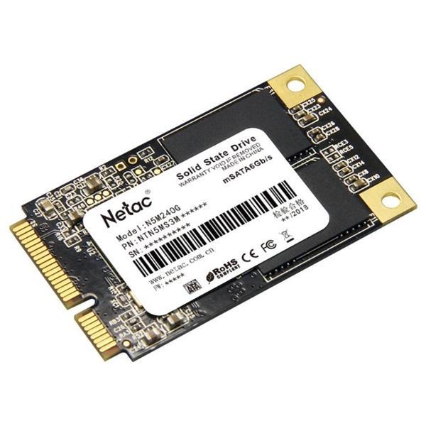 Grote foto netac n5m 240gb msata 6gb s solid state drive computers en software overige computers en software