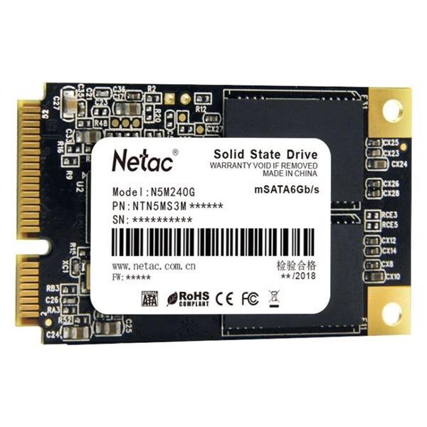 Grote foto netac n5m 240gb msata 6gb s solid state drive computers en software overige computers en software