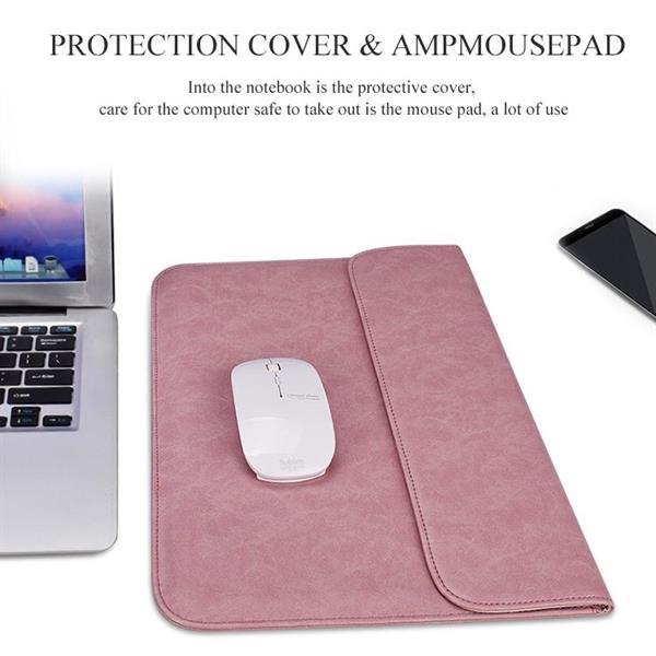 Grote foto pu01s pu leather horizontal invisible magnetic buckle laptop computers en software overige computers en software