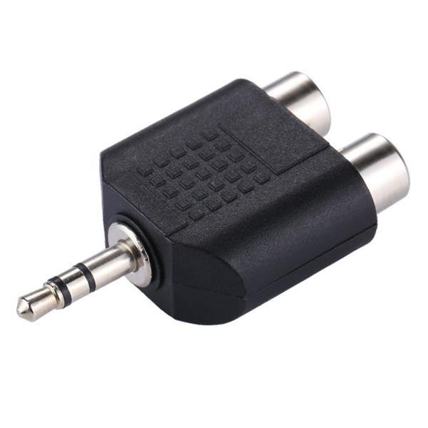 Grote foto rca female to 3.5 mm male jack audio y adapter computers en software overige