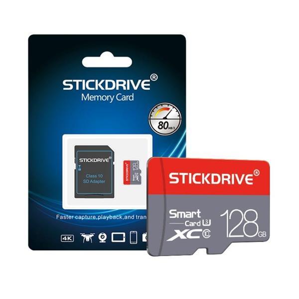 Grote foto stickdrive 128gb u3 red and grey tf micro sd memory card audio tv en foto onderdelen en accessoires