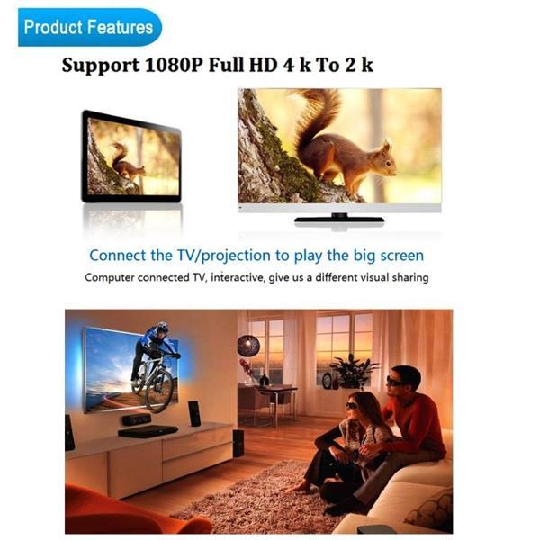 Grote foto super speed full hd 4k x 2k 30awg hdmi 2.0 cable with ethern computers en software overige