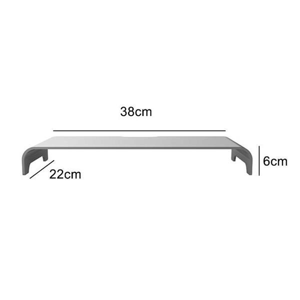 Grote foto universal aluminum alloy single layer laptop stand size 38 computers en software overige computers en software