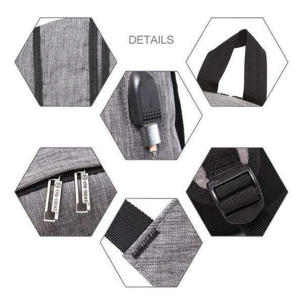 Grote foto universal multi function oxford cloth laptop shoulders bag b sieraden tassen en uiterlijk rugtassen